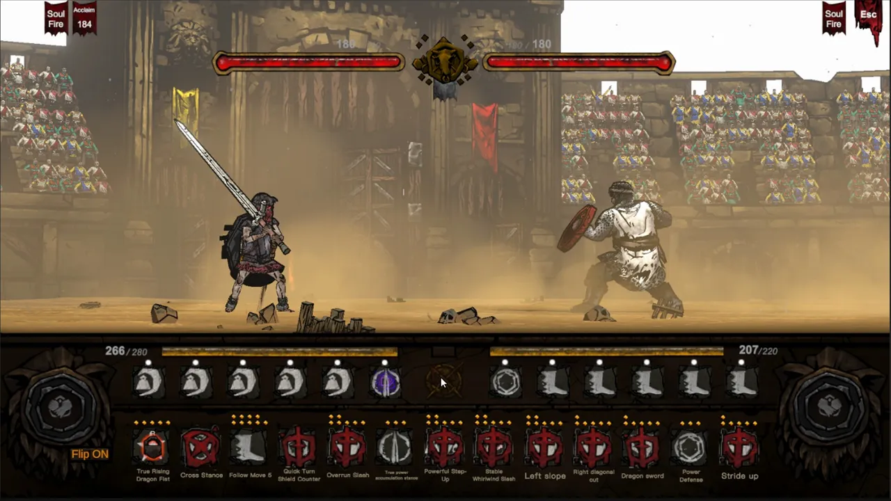 Rune Coliseum: Chained Warrior Screenshot 0