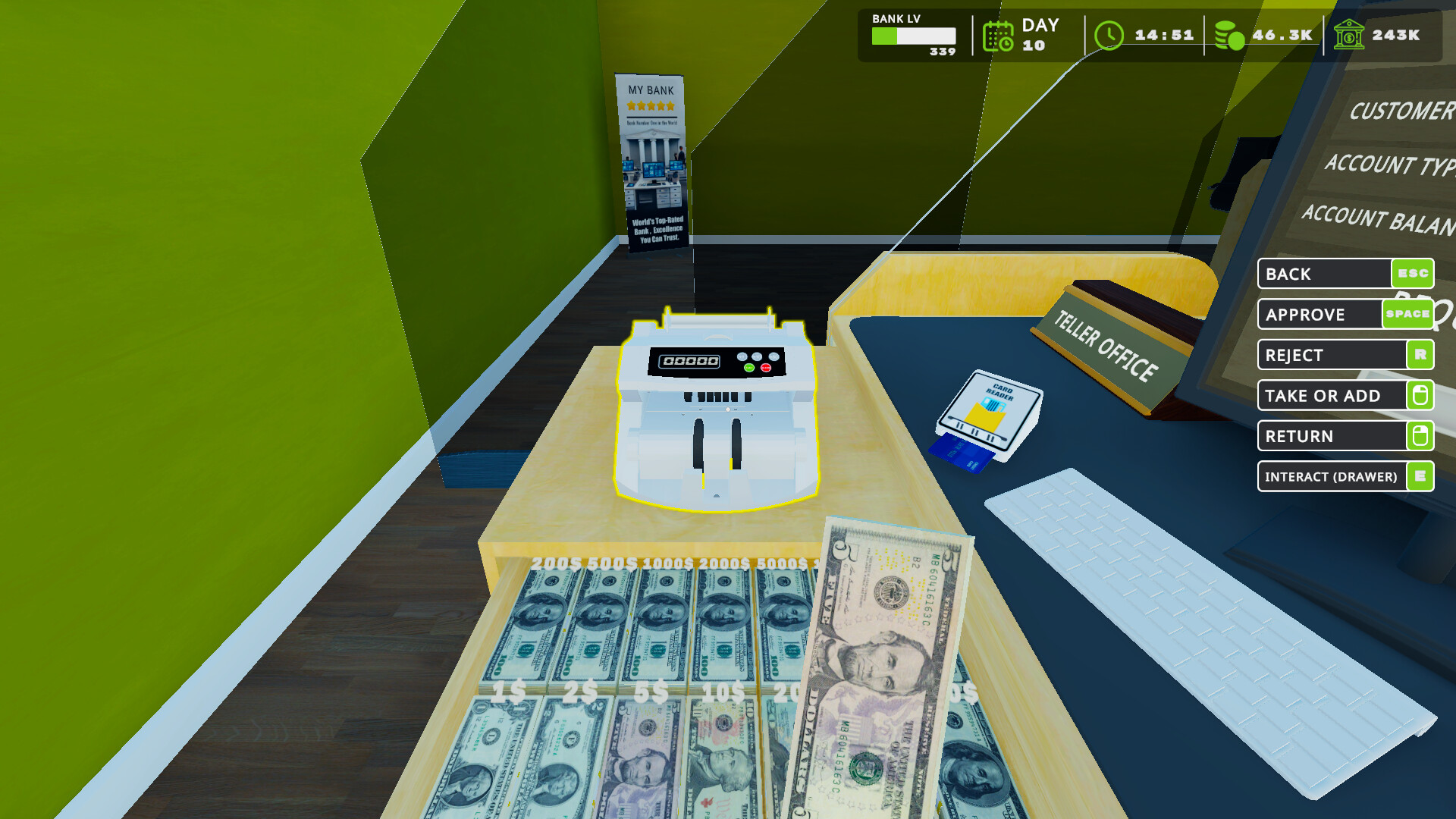 Bank Simulator Screenshot 5