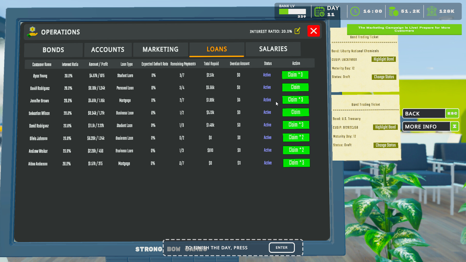 Bank Simulator Screenshot 8