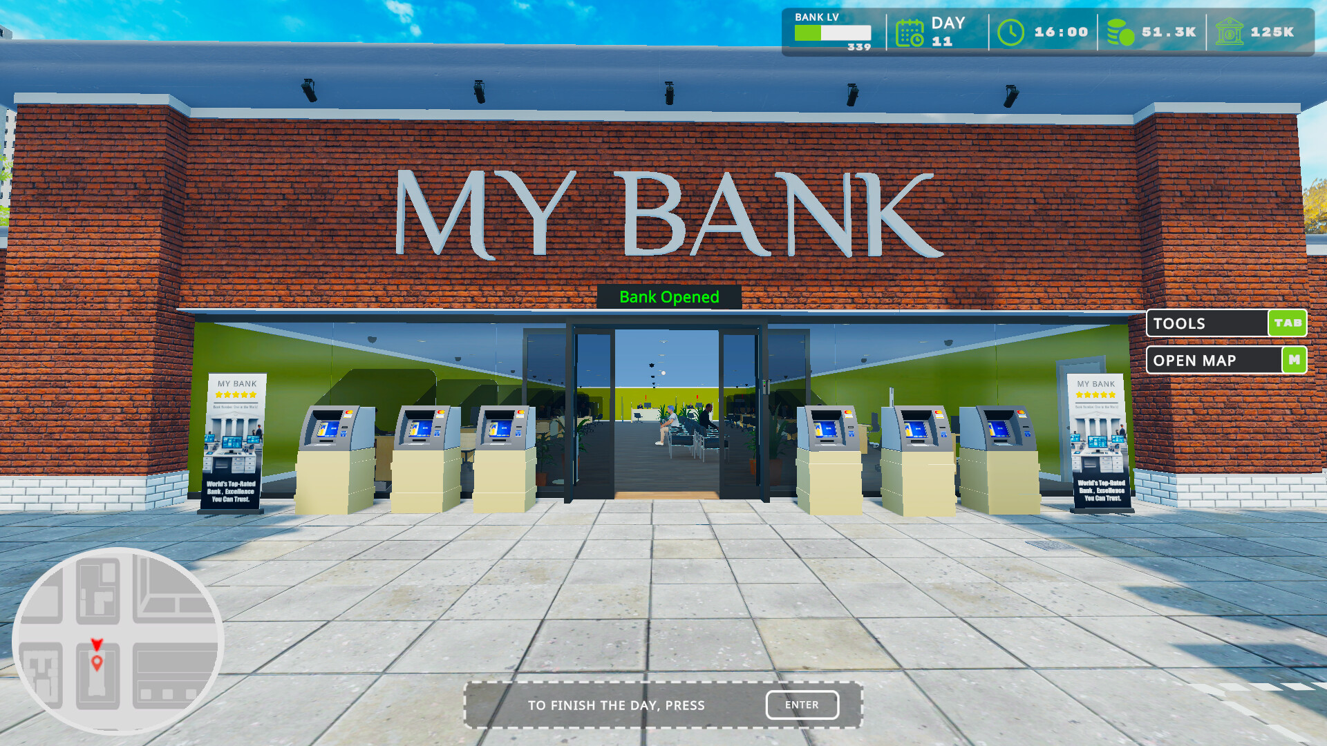 Bank Simulator Screenshot 1