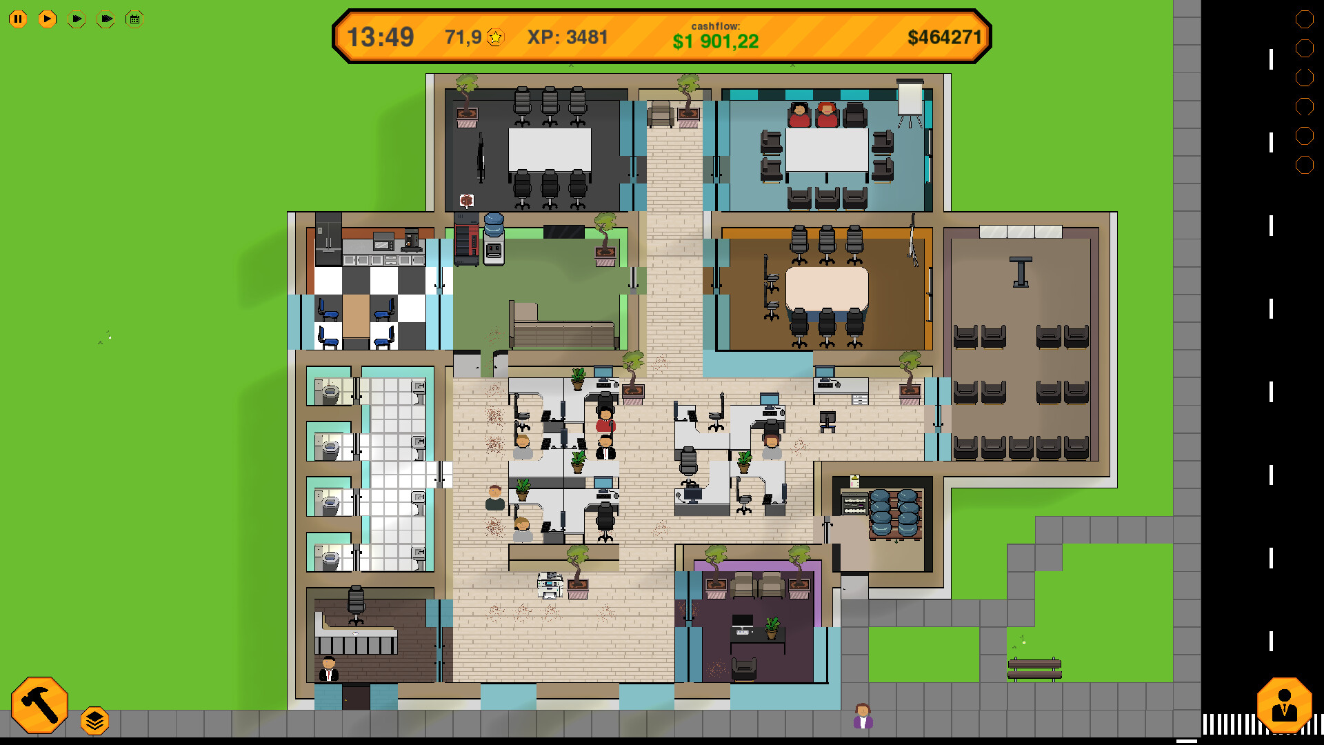 Office Manager Playtest Screenshot 1