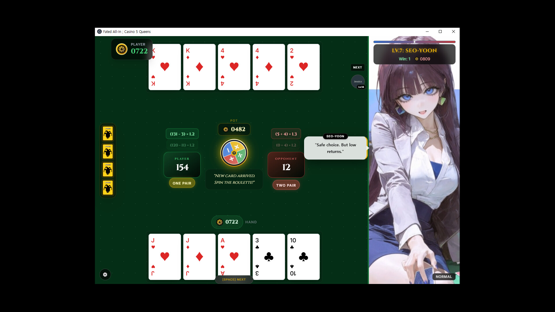 Fated All-In: Casino 5 Queens Screenshot 6