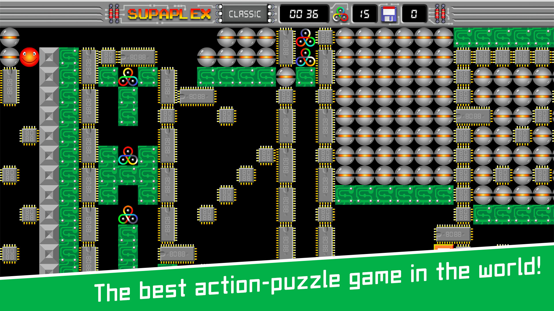 Supaplex Screenshot 1