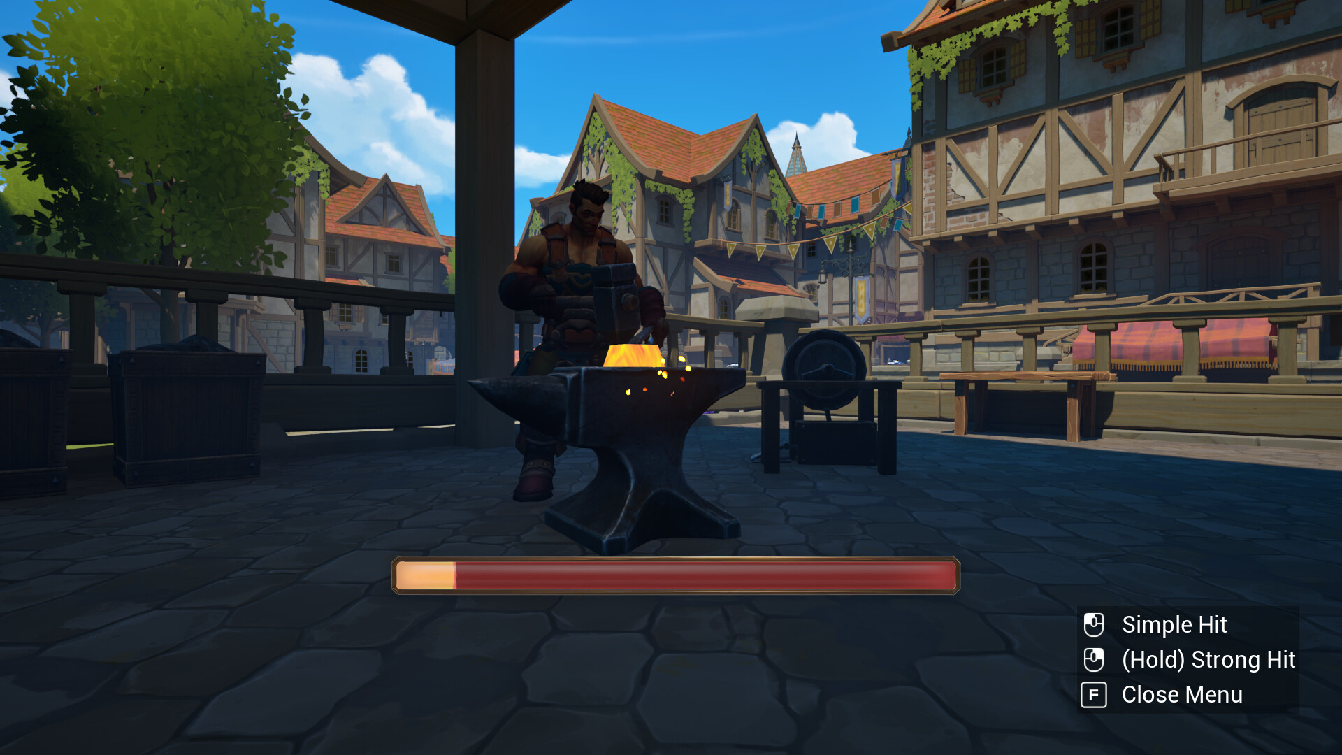Heat 'n Hit: The Blacksmith Simulator Screenshot 1