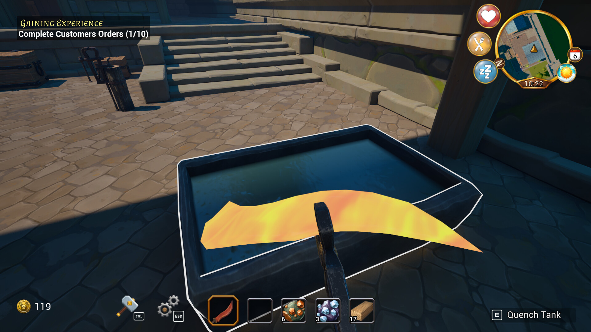 Heat 'n Hit: The Blacksmith Simulator Screenshot 2