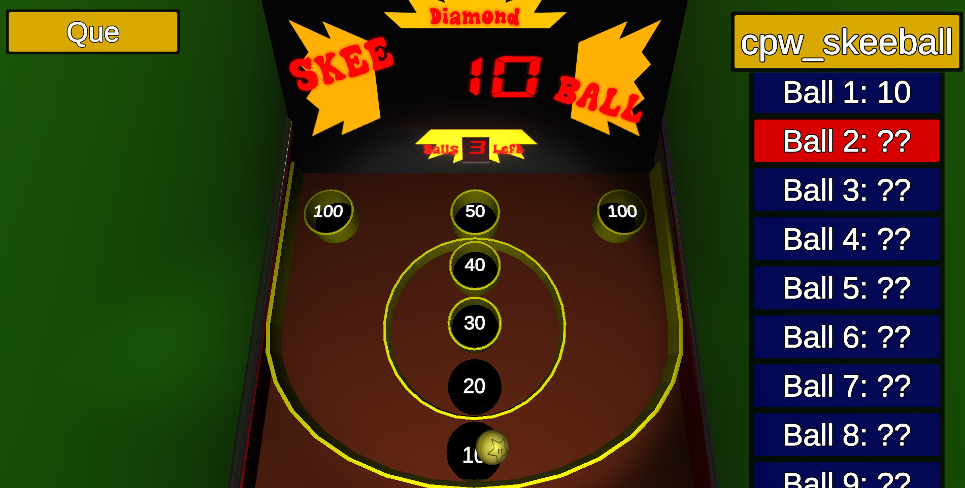 Diamond Skeeball Screenshot 3