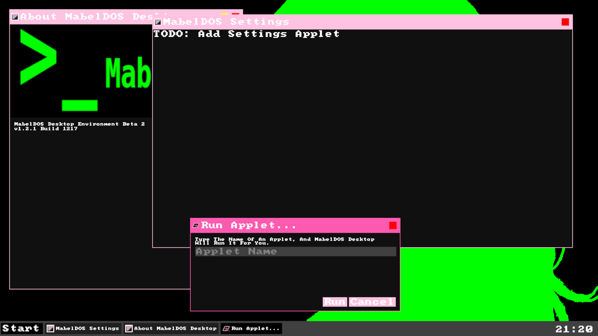 MabelDOS Screenshot 4
