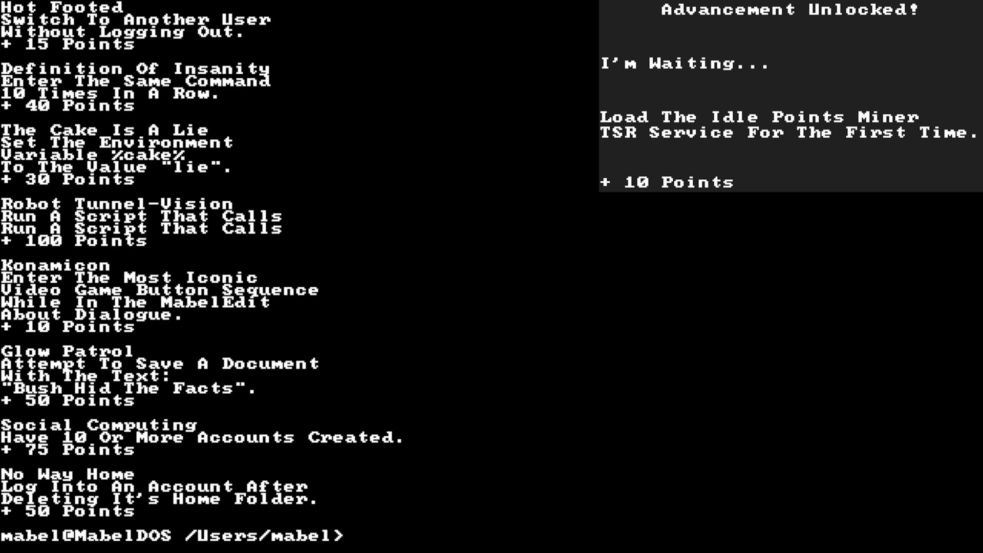 MabelDOS Screenshot 1