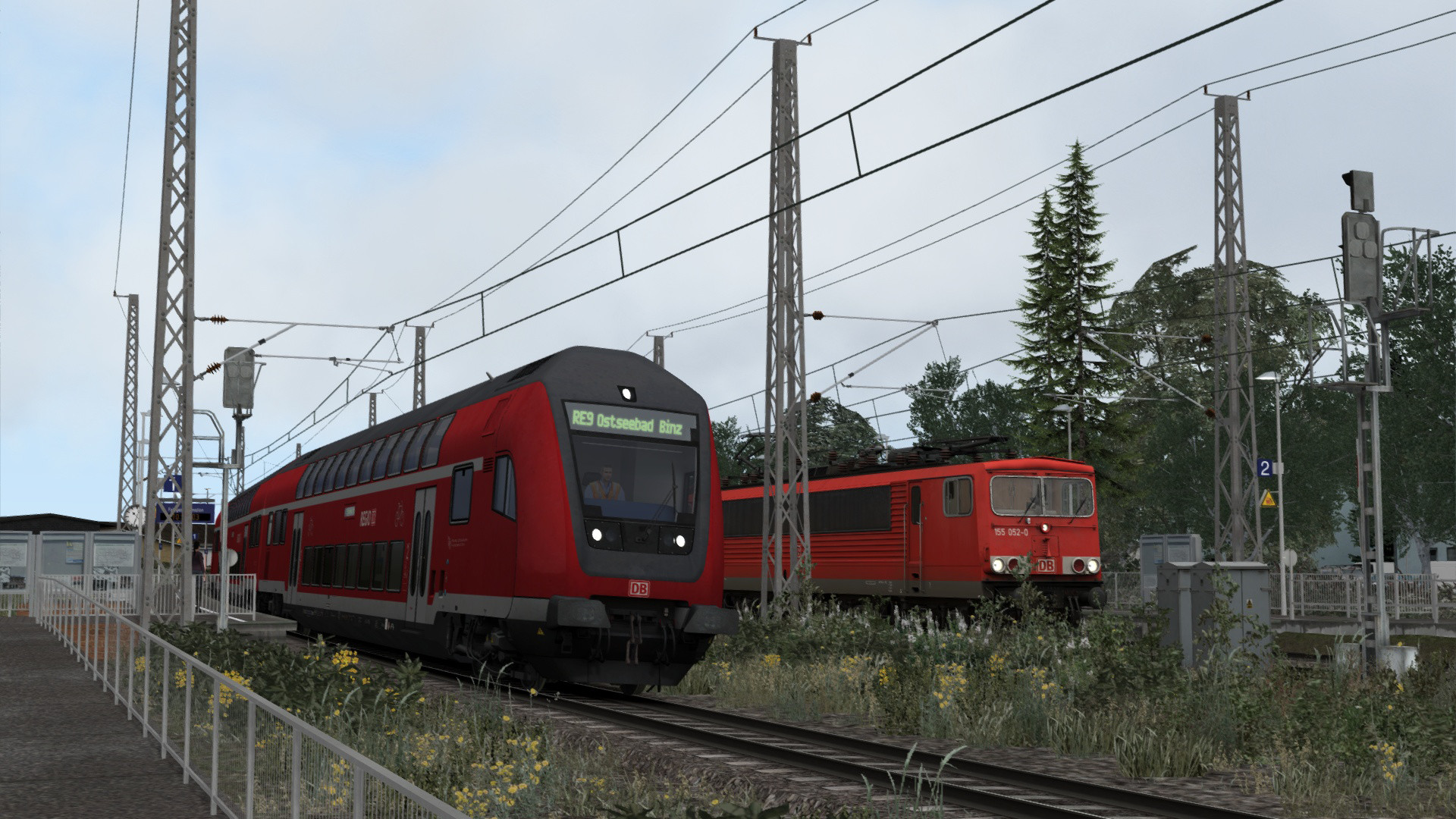 Train Simulator: Inselbahn: Stralsund – Sassnitz Route Add-On Screenshot 4