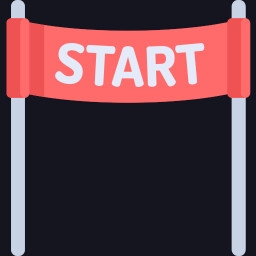 On the starting grid icon