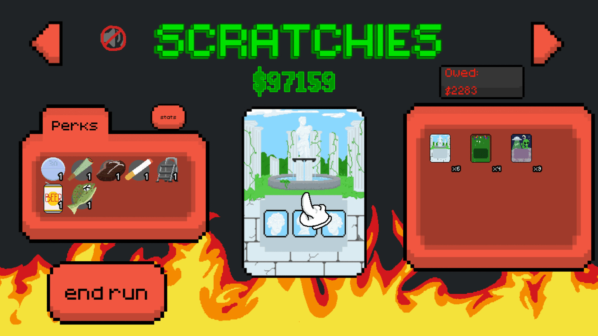 Scratchies Screenshot 2