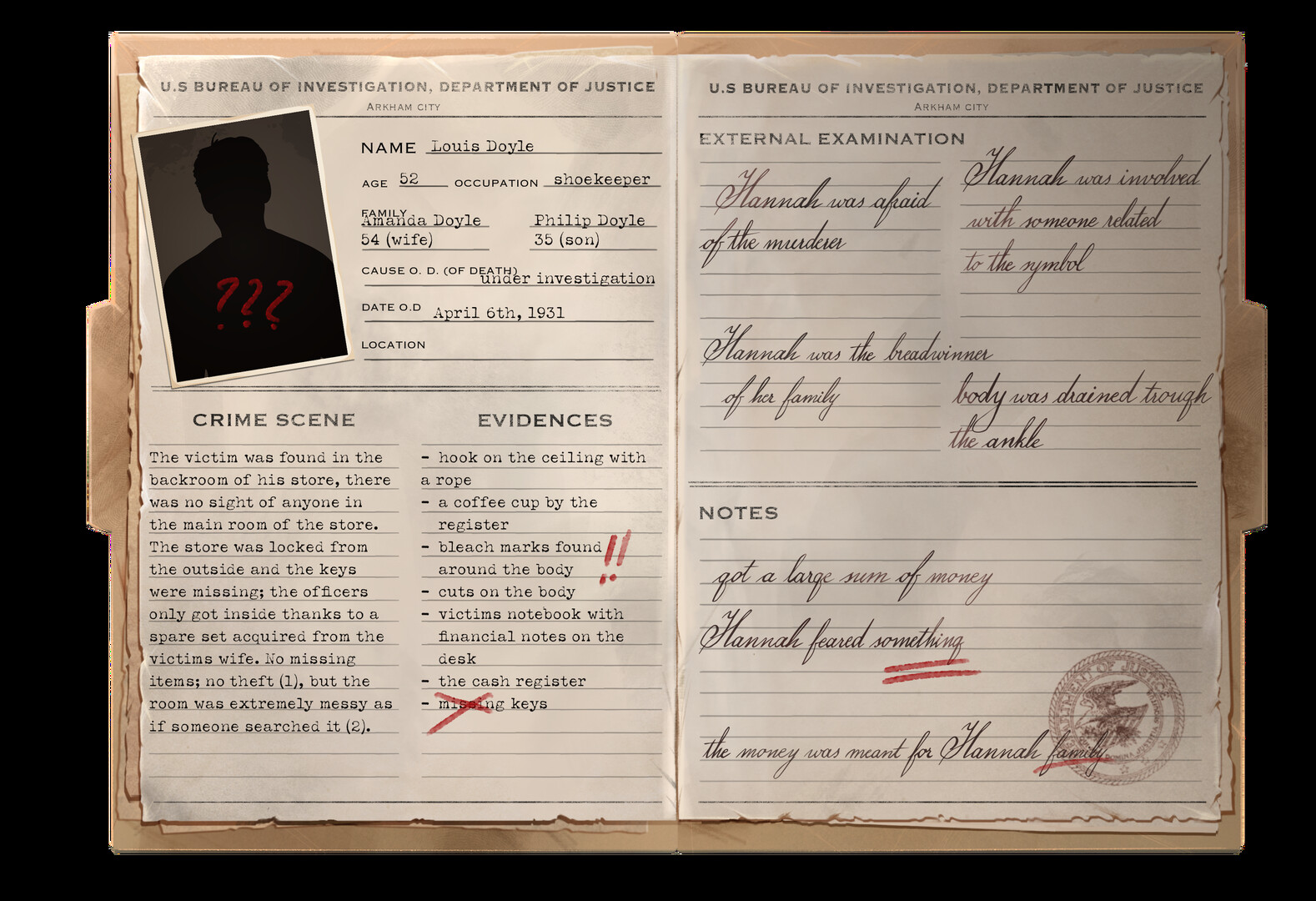 Cthulhu Mysteries: Veins of Arkham Screenshot 3