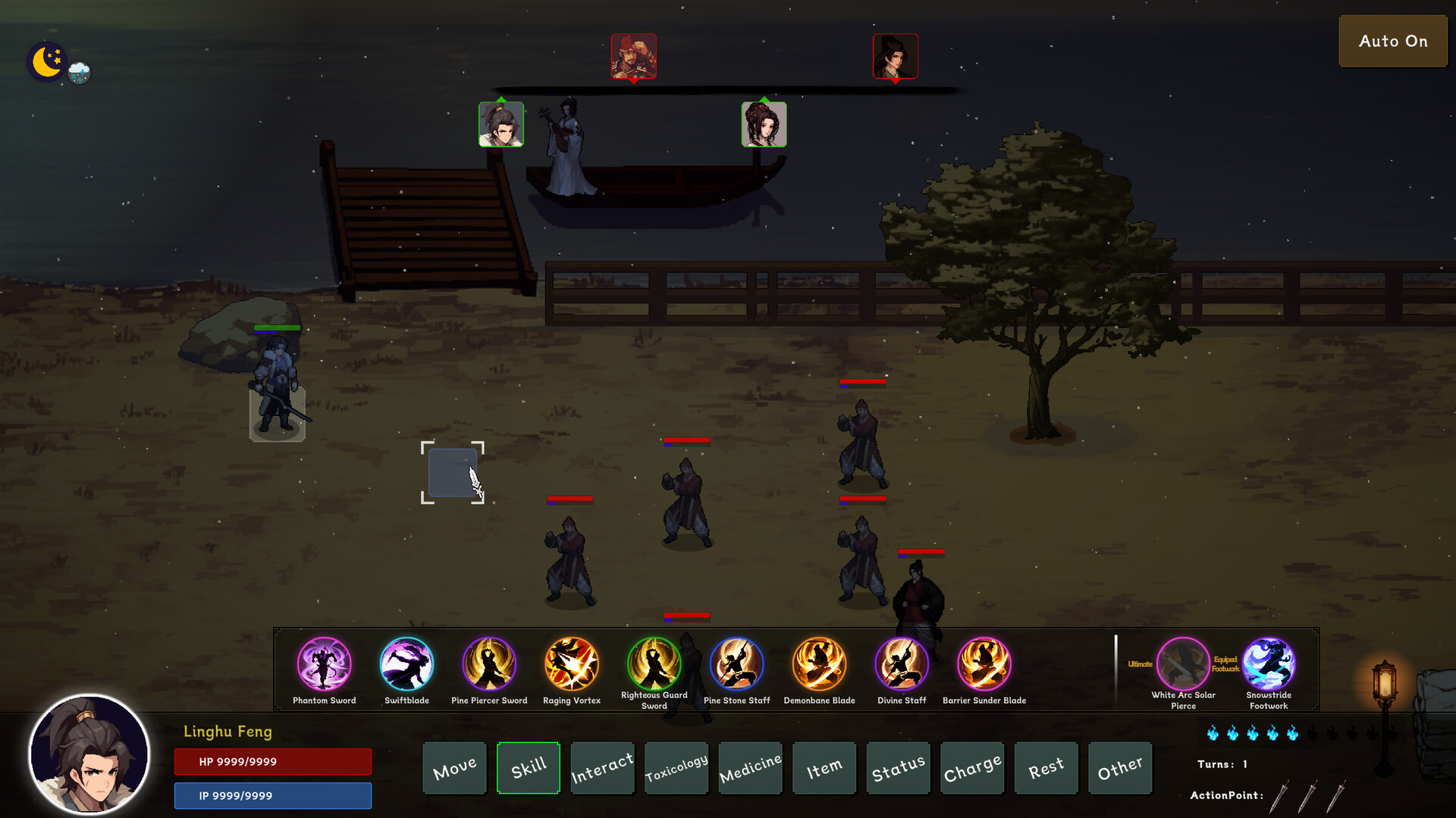 Wuxia Saga: Ten Thousand Paths Screenshot 1