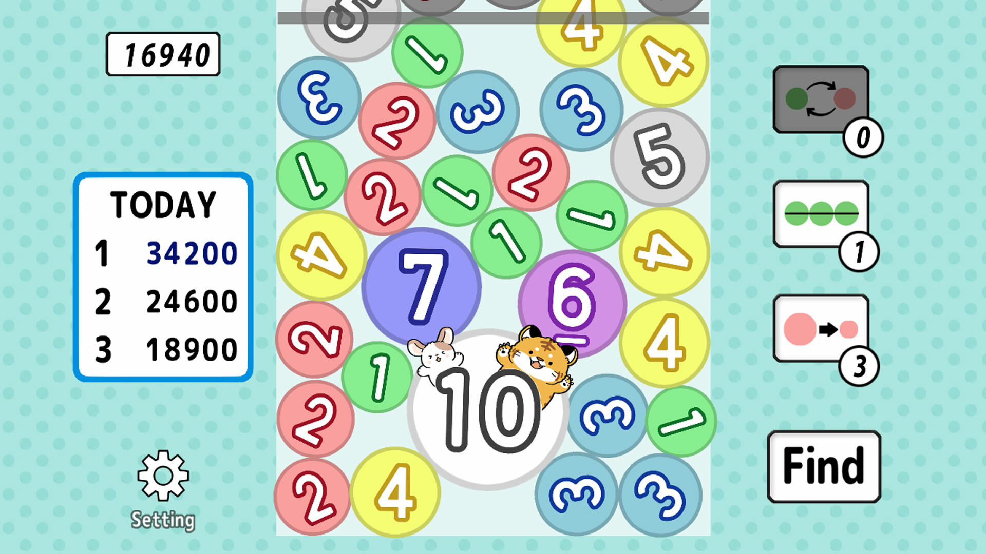 1234 connect puzzle Screenshot 3
