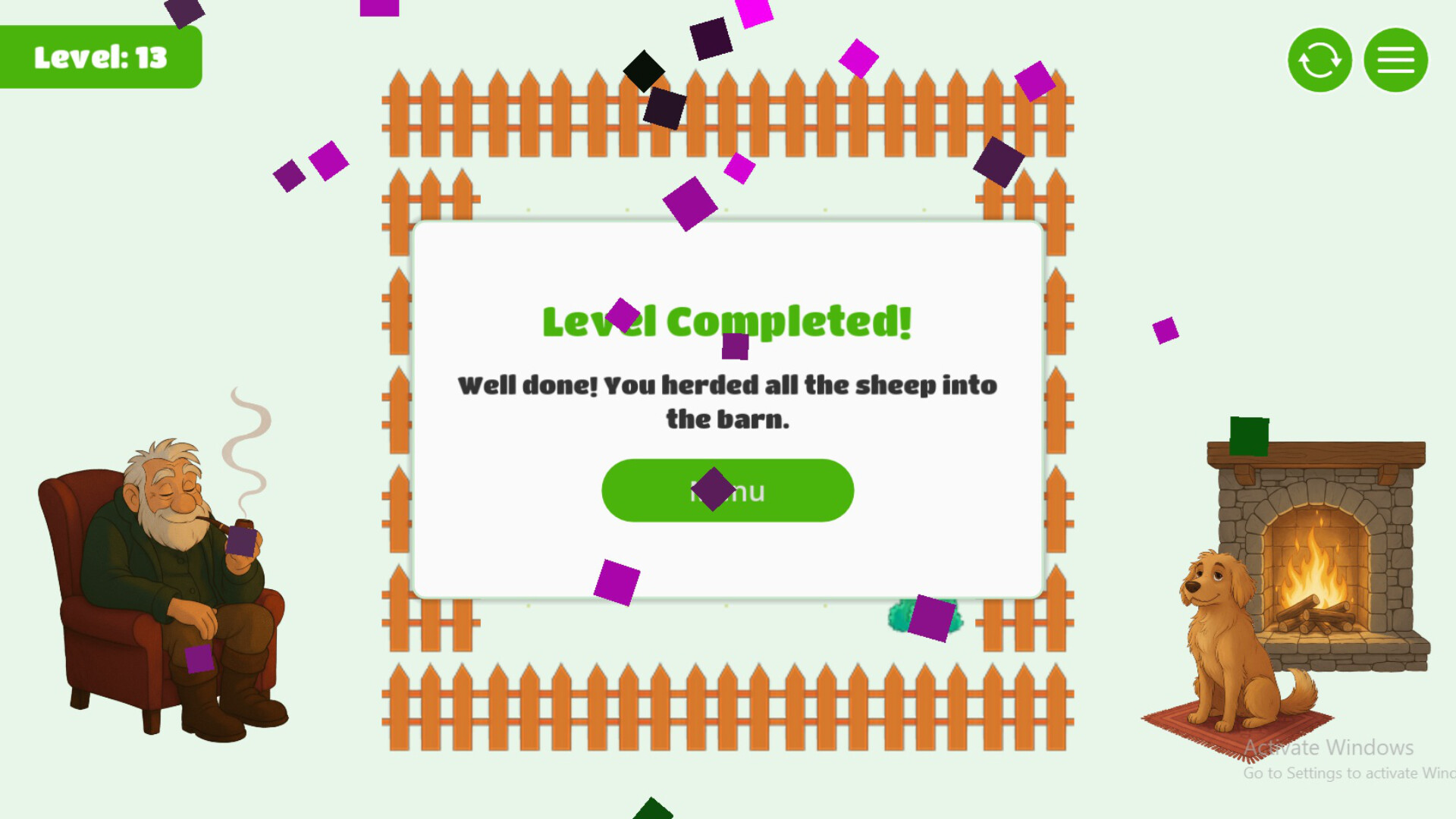 3 Sheep Puzzle Screenshot 4