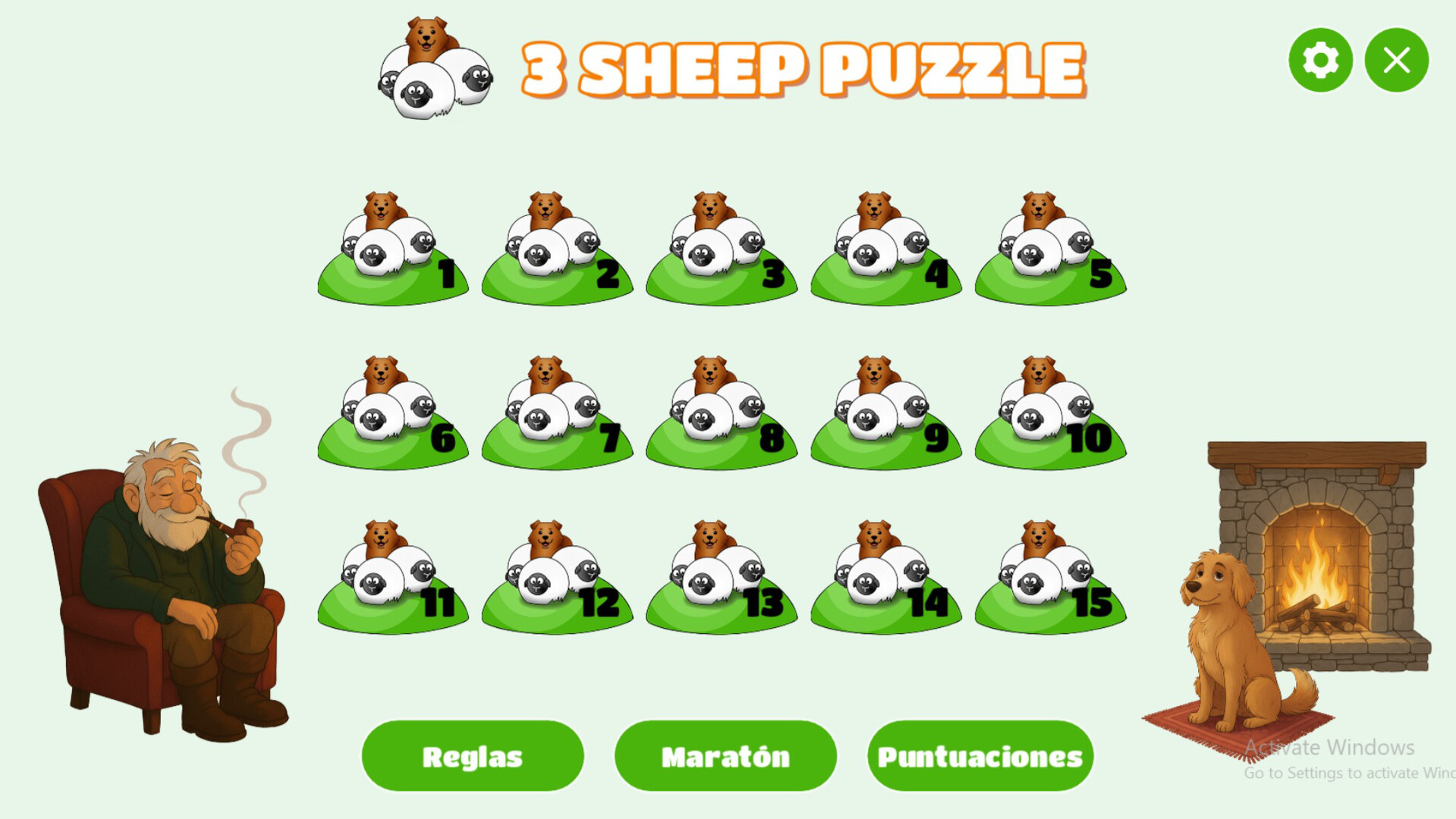 3 Sheep Puzzle Screenshot 0