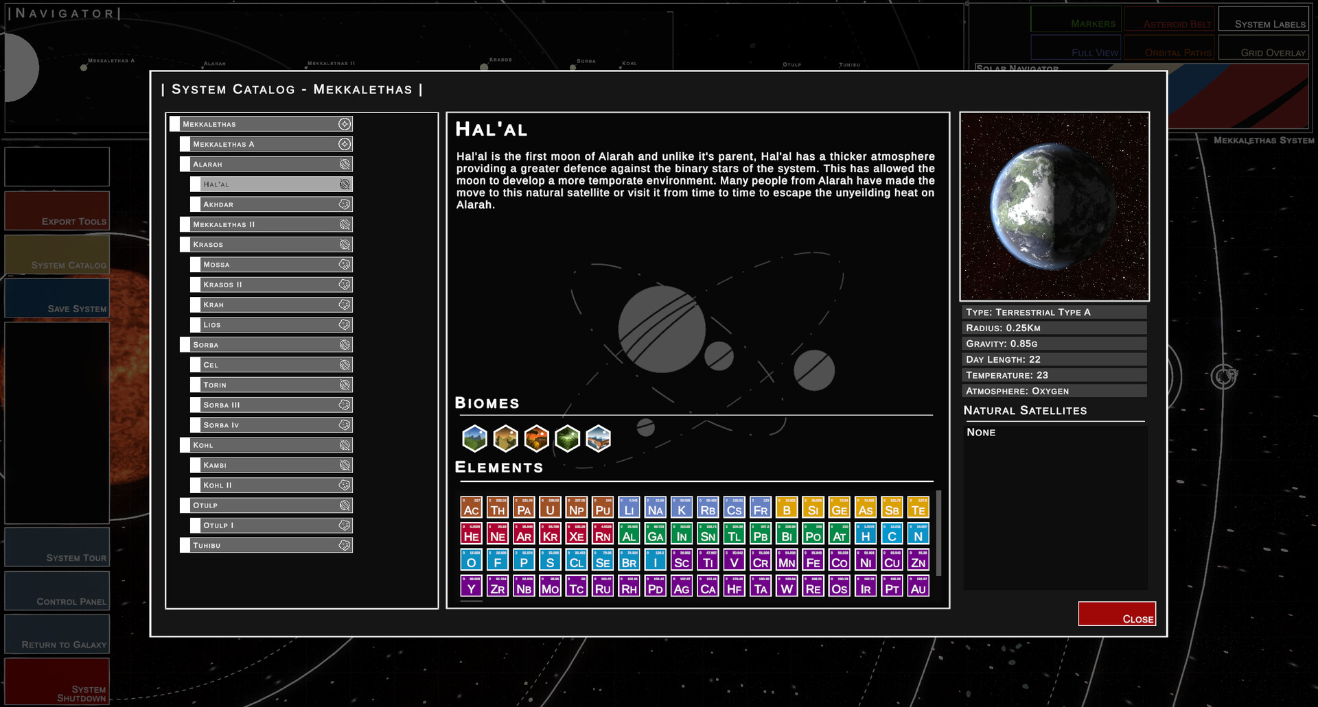 Stellar Navigator Screenshot 1