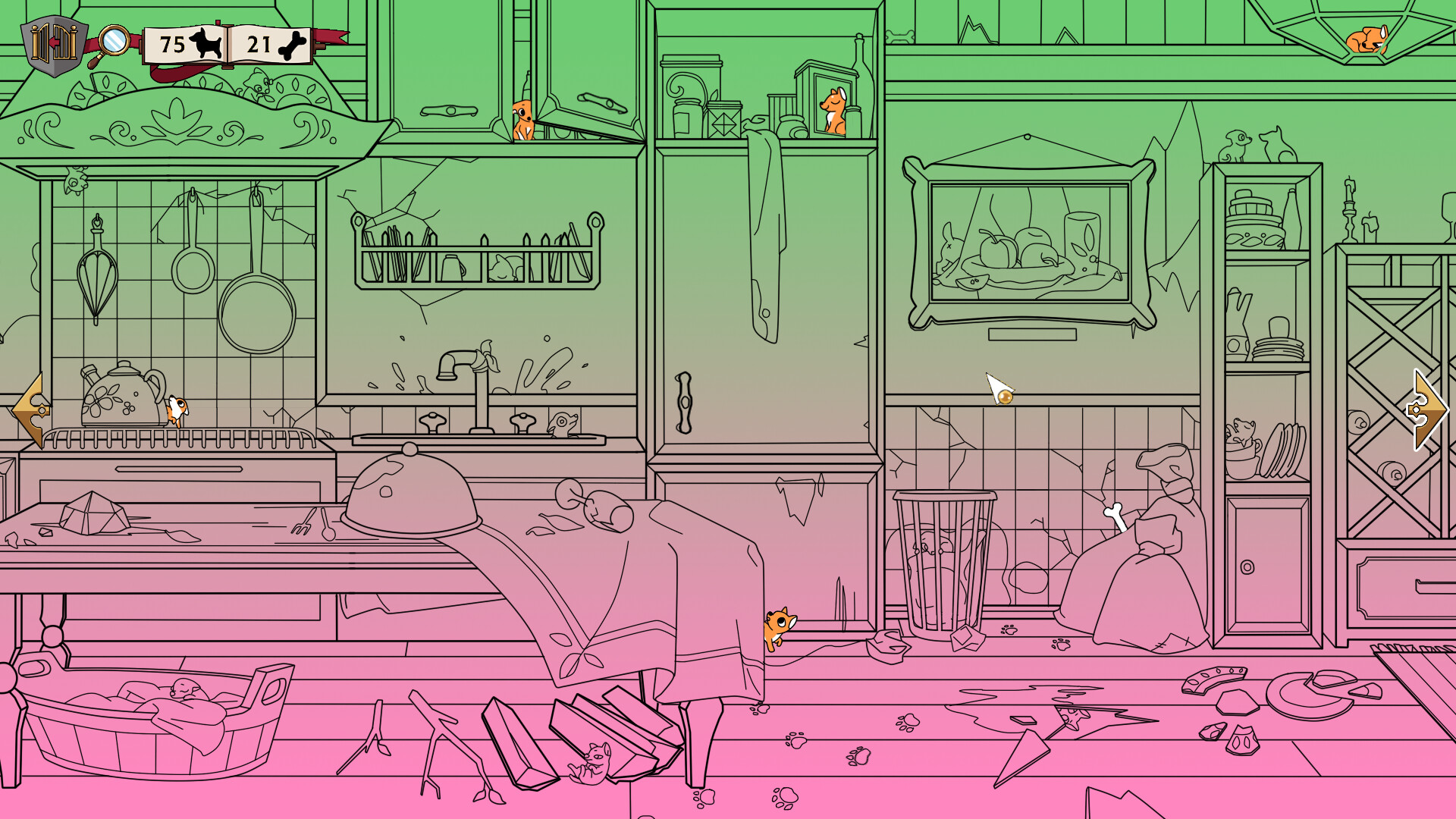 Hidden Corgi Mansion Screenshot 1