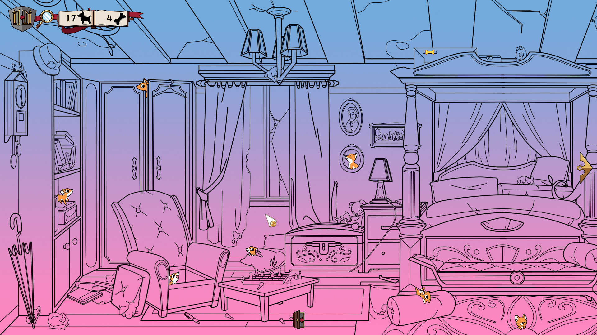 Hidden Corgi Mansion Screenshot 4