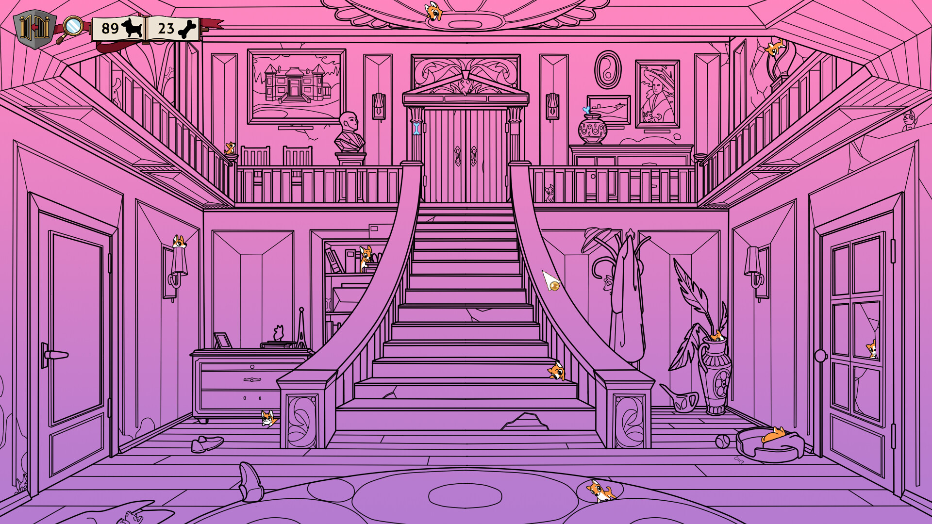 Hidden Corgi Mansion Screenshot 3