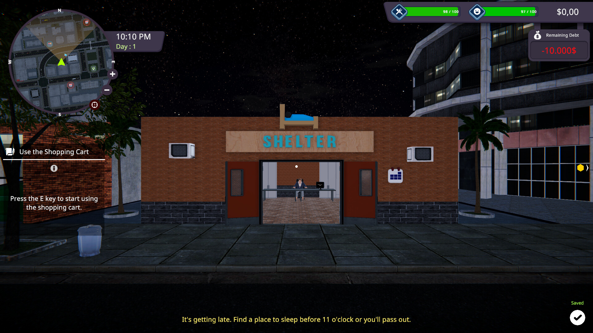 Homeless Life Simulator Demo Screenshot 10