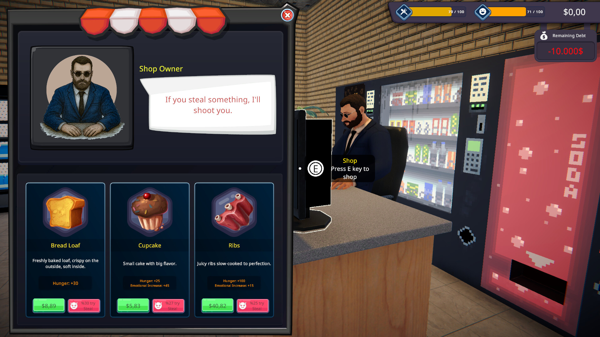 Homeless Life Simulator Demo Screenshot 7