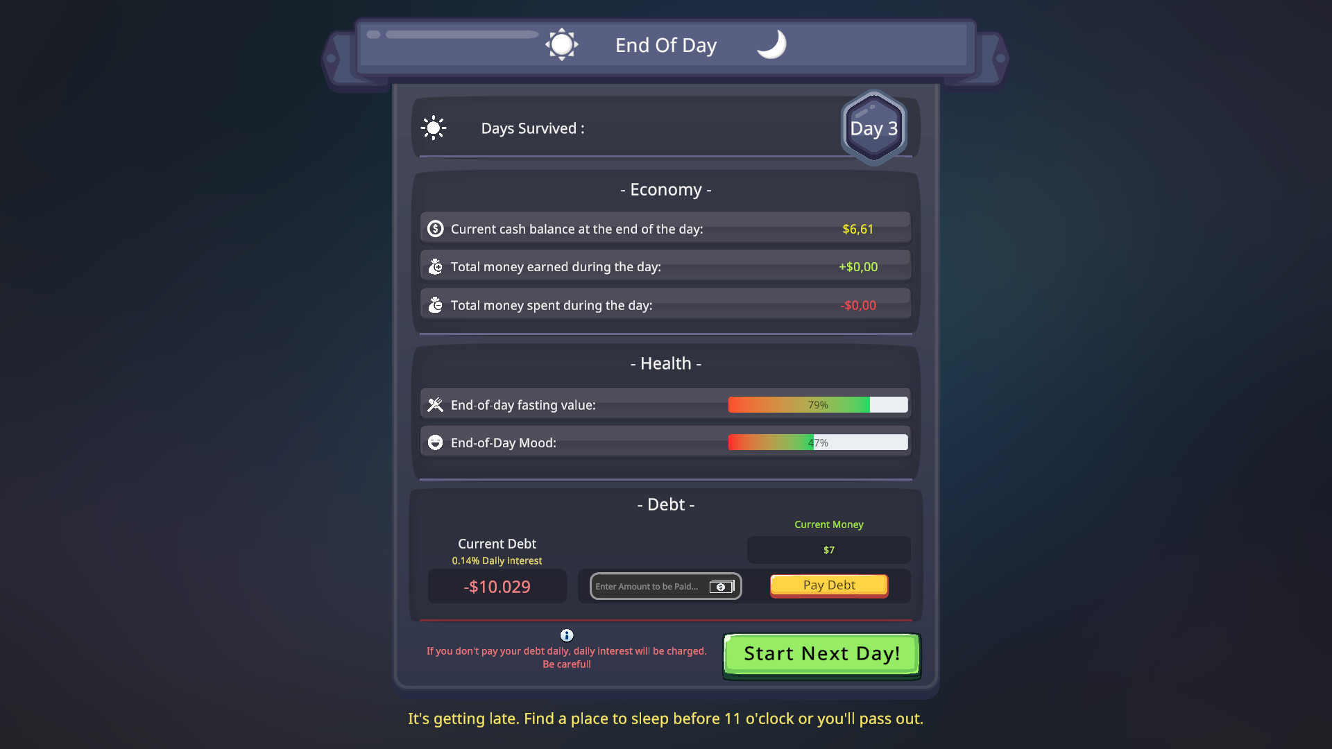 Homeless Life Simulator Demo Screenshot 11