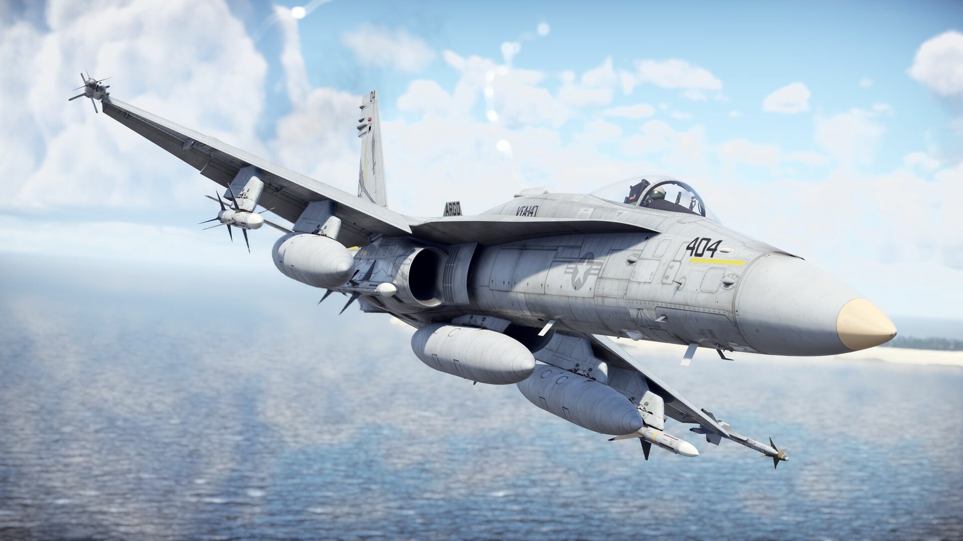War Thunder - F/A-18С Early (US) Pack Screenshot 1