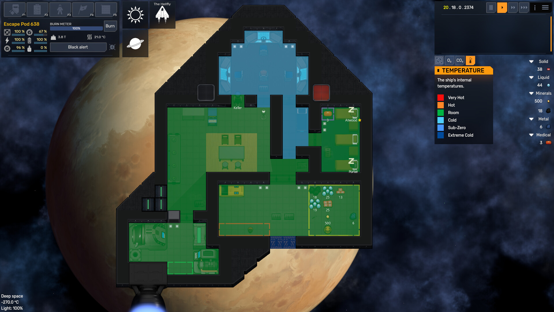 SpaceSlog Demo Screenshot 1