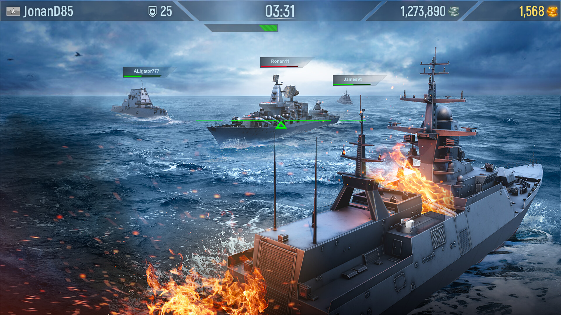 Naval Armada: Fleet Battle Screenshot 0