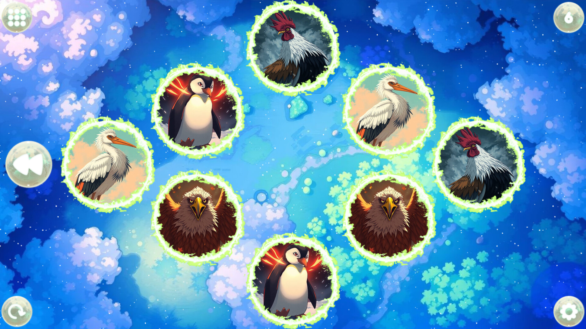 Anime Dream Match: Birds Screenshot 2