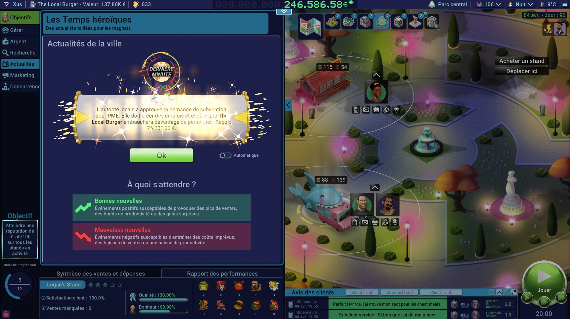 Business Heroes: Street Grub Screenshot 11