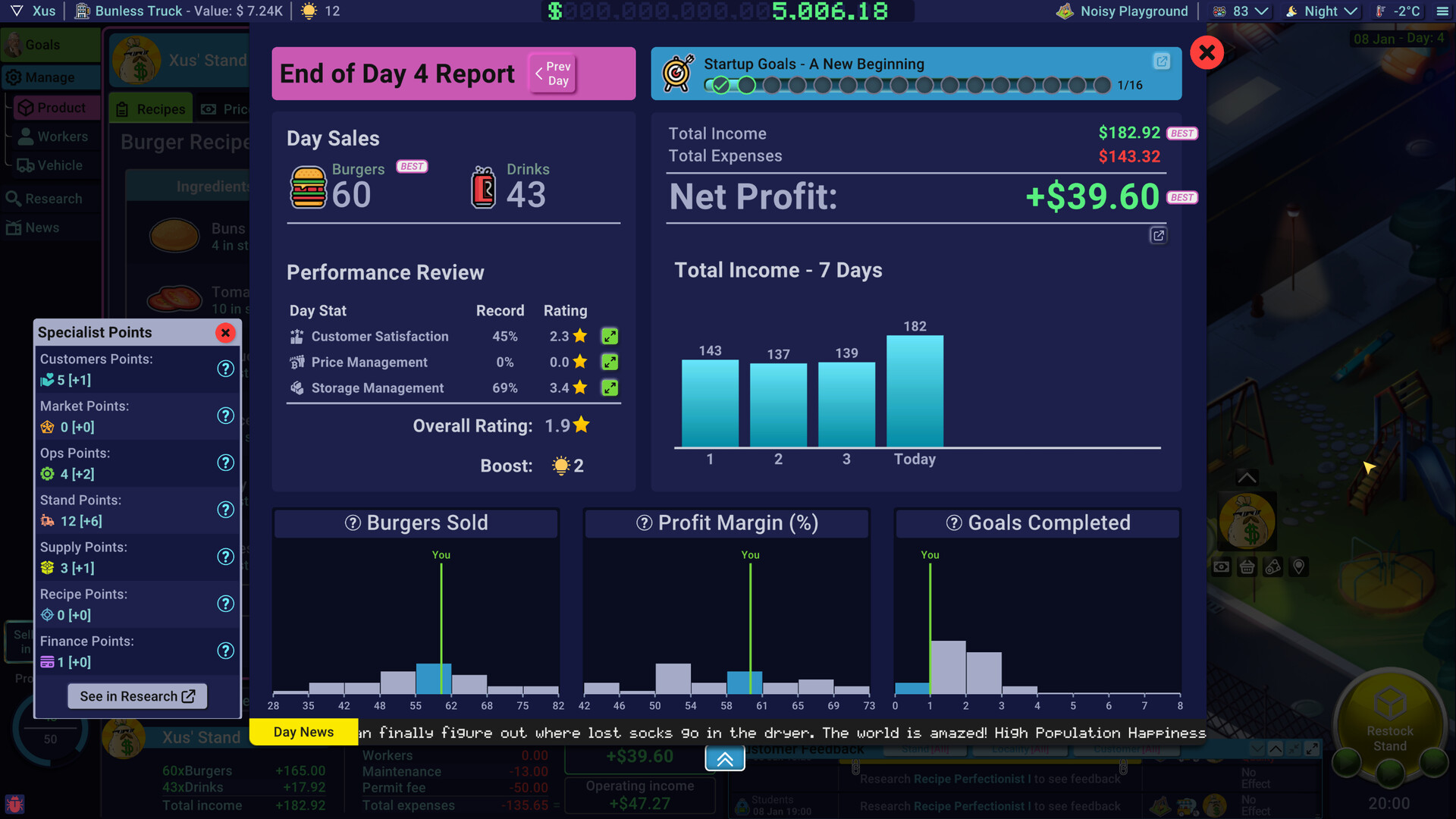 Business Heroes: Street Grub Screenshot 9