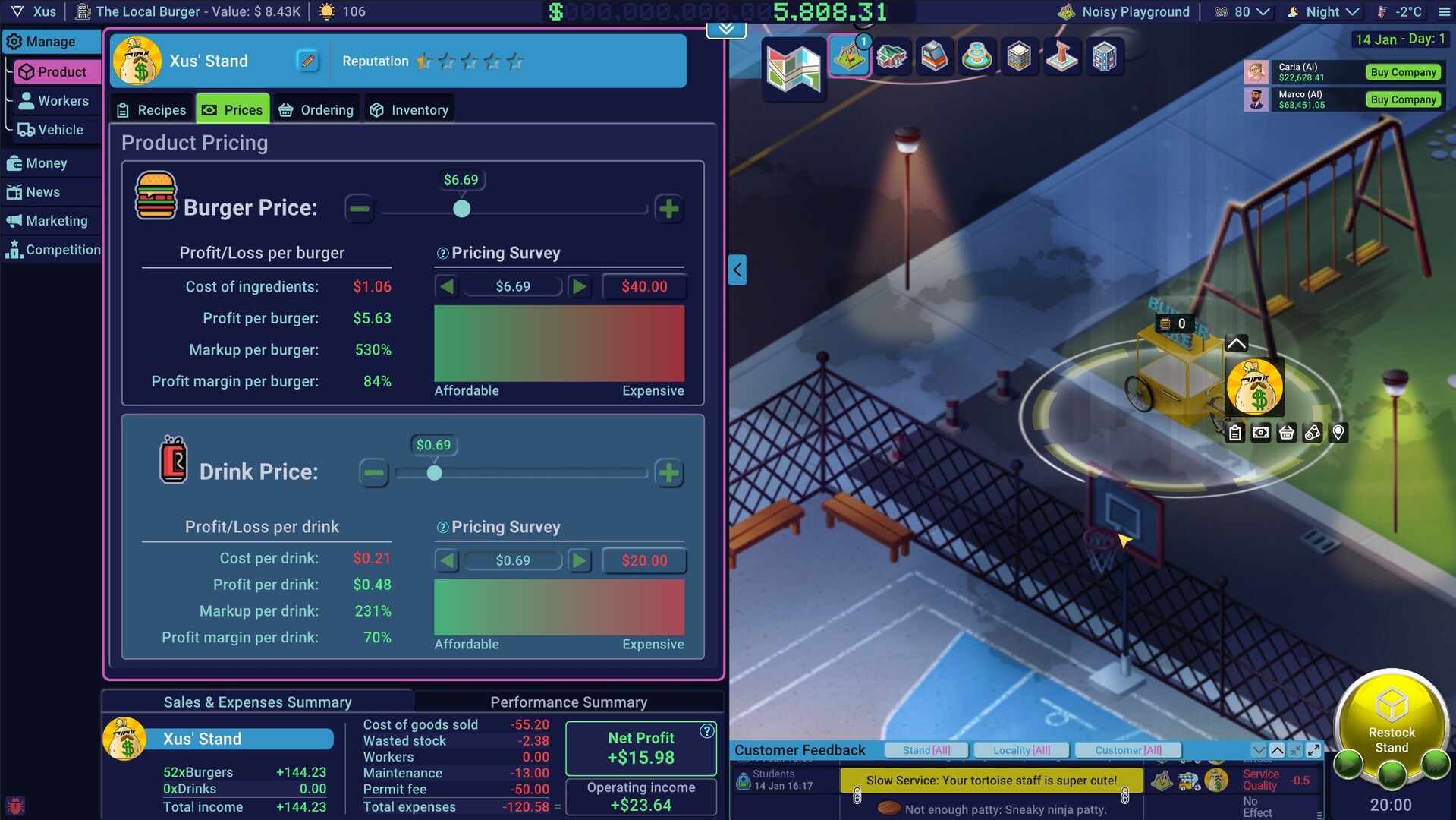 Business Heroes: Street Grub Screenshot 14