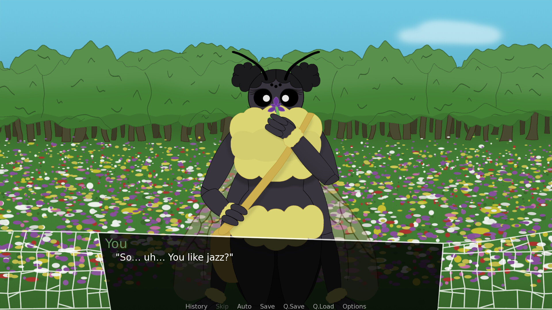 Lovebugz: An Anthro Insect Dating Sim Screenshot 1