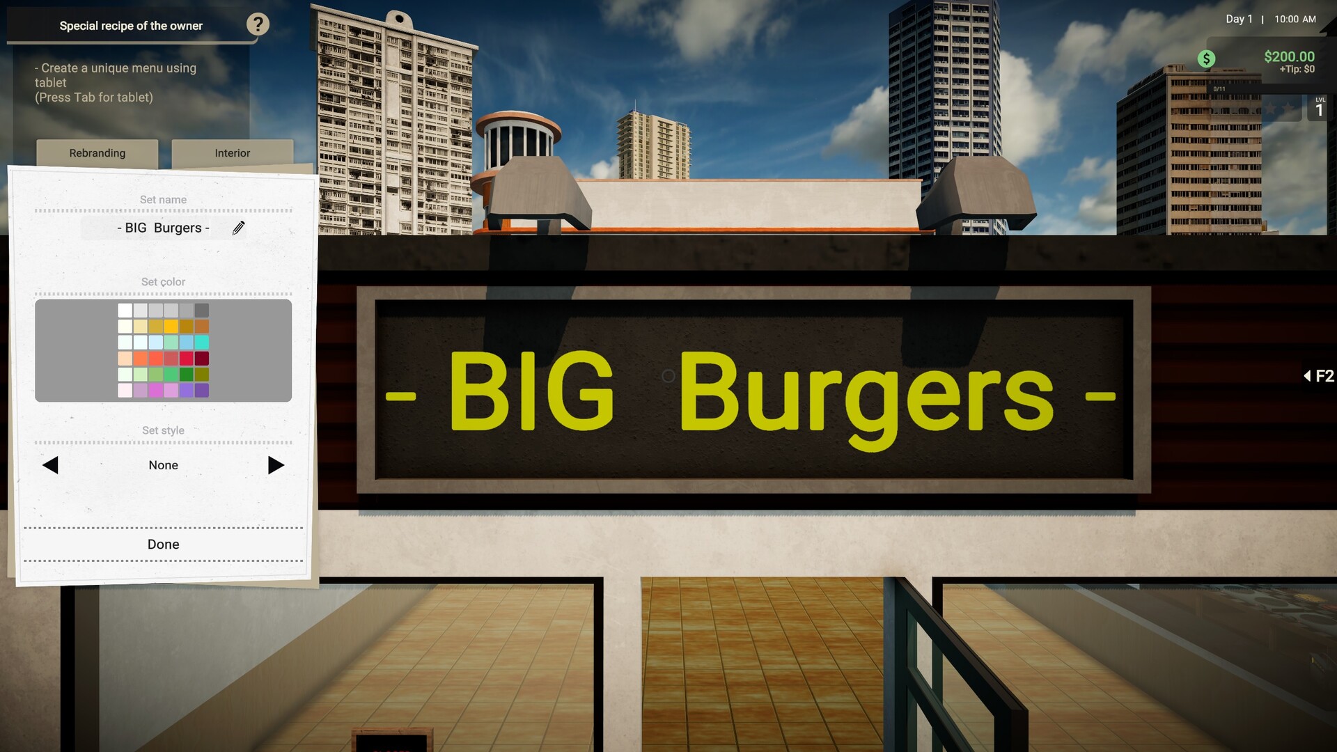 Restaurant Owner: A Restaurant Simulator Screenshot 7