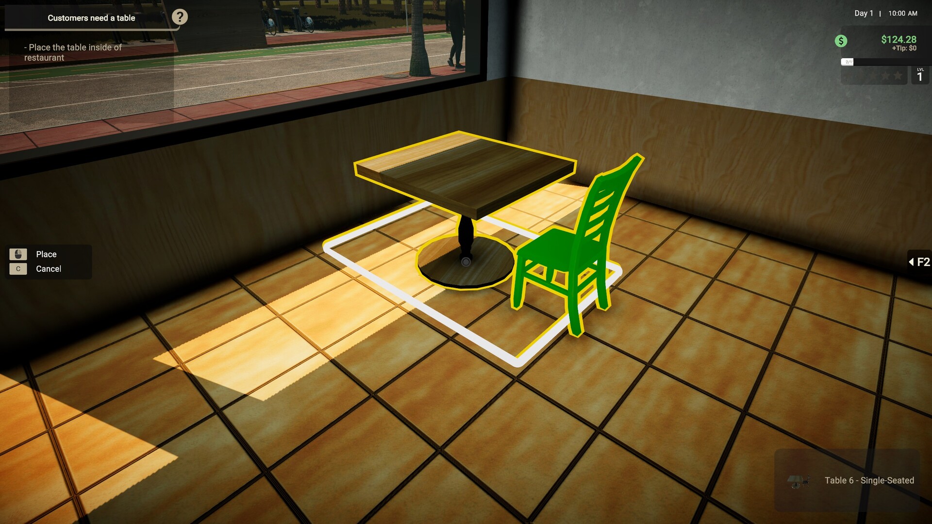 Restaurant Owner: A Restaurant Simulator Screenshot 2