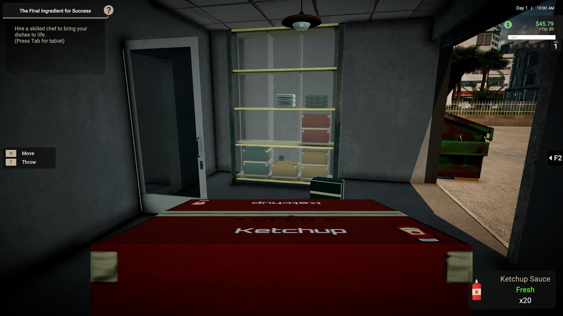 Restaurant Owner: A Restaurant Simulator Screenshot 1