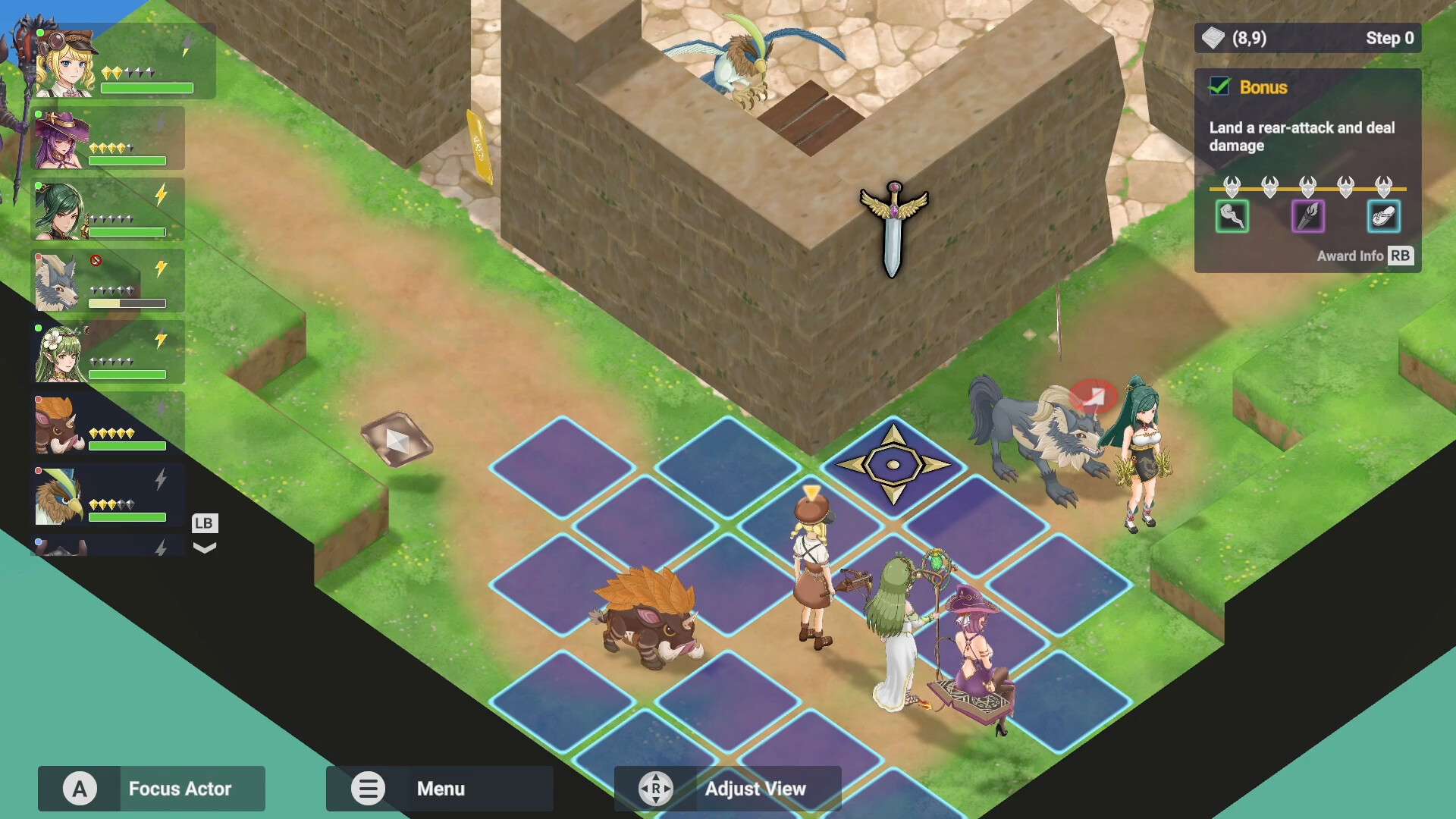 DivineBlaze : March Tactics Demo Screenshot 1