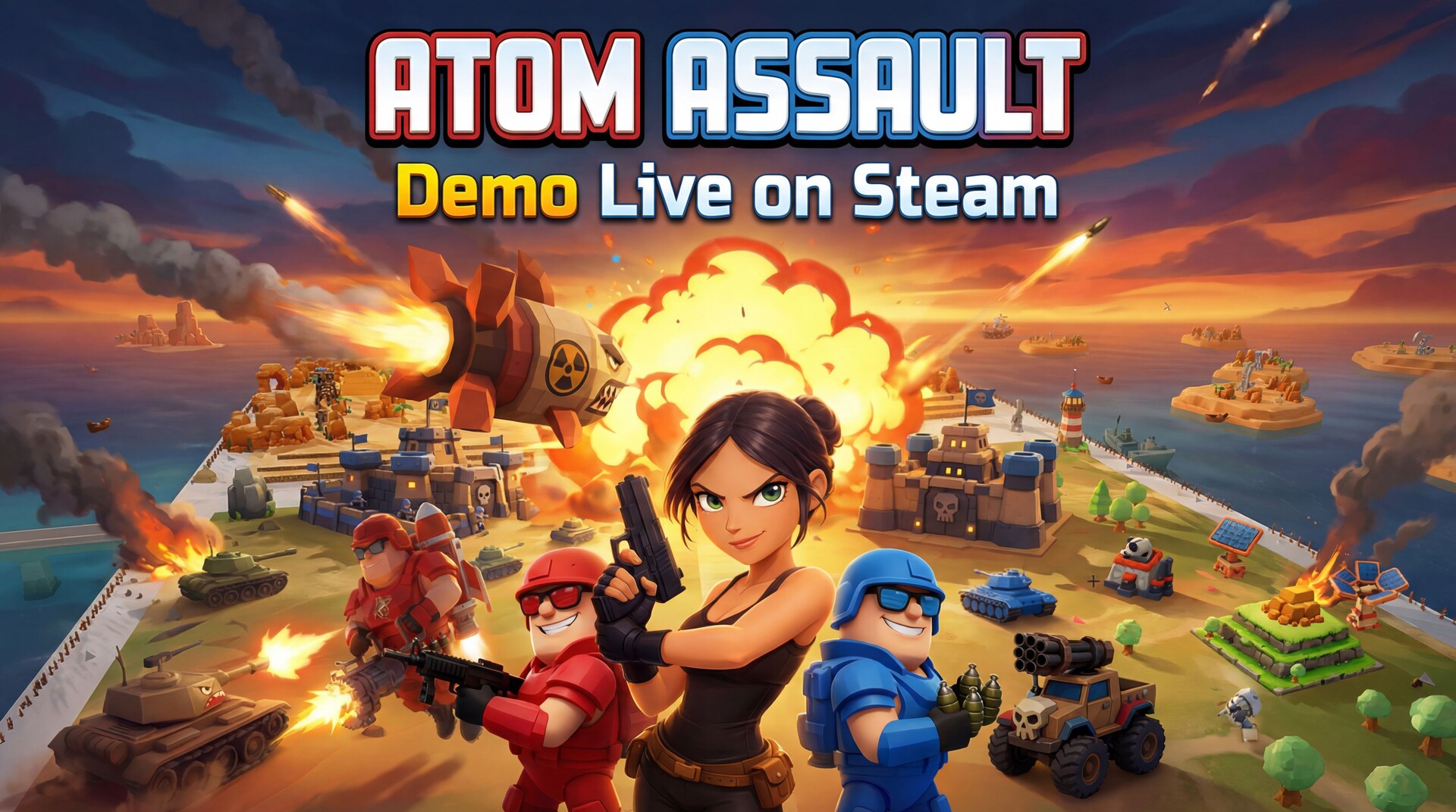 Atom Assault Screenshot 0