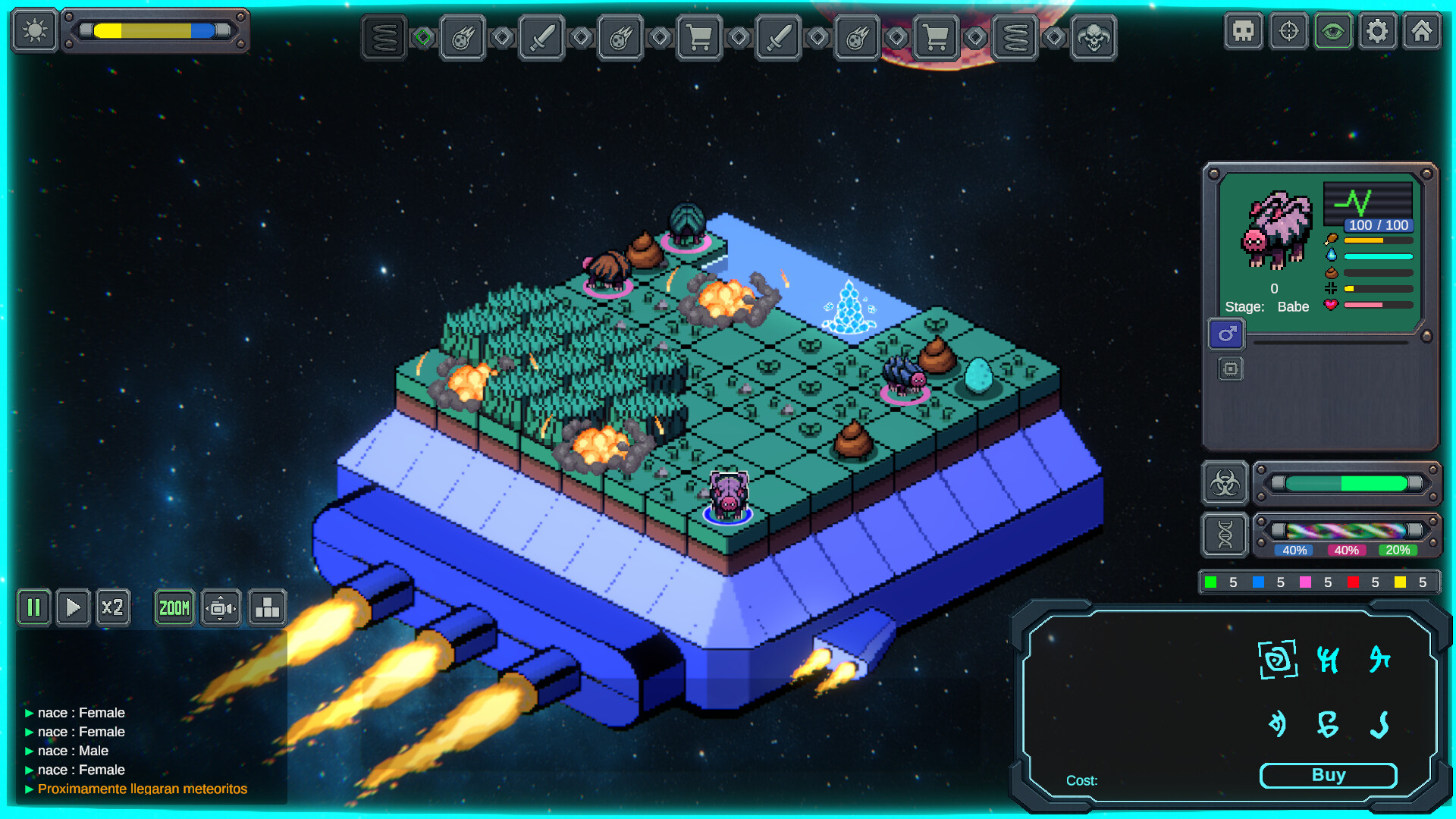 Space Evolver Screenshot 0