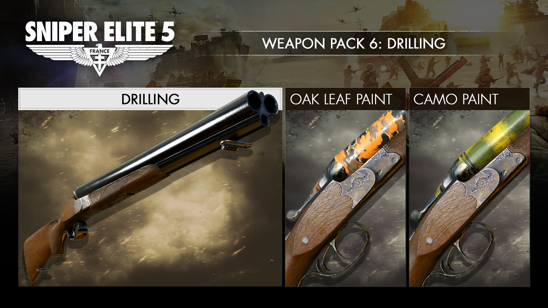 Sniper Elite 5: Conqueror Mission, Weapon and Skin Pack Screenshot 6