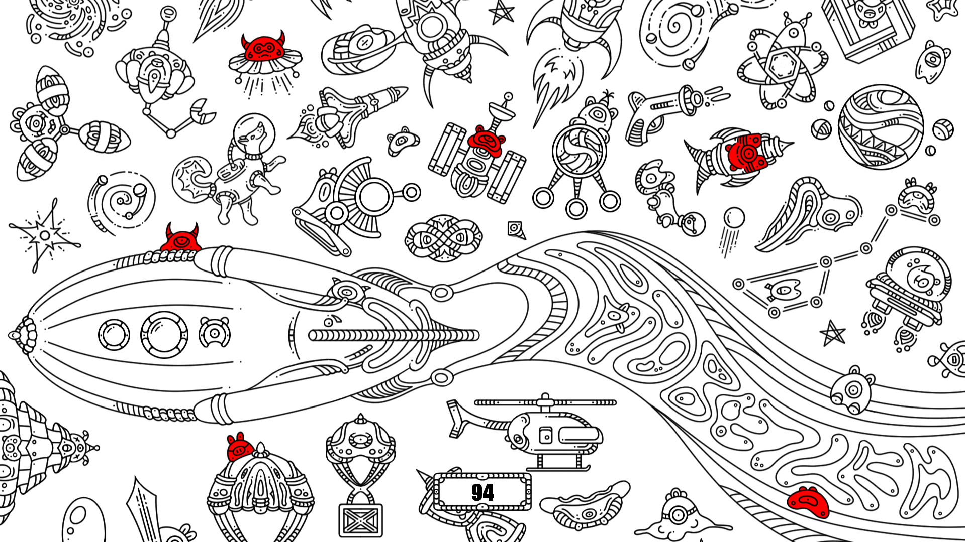 100 hidden aliens Screenshot 3