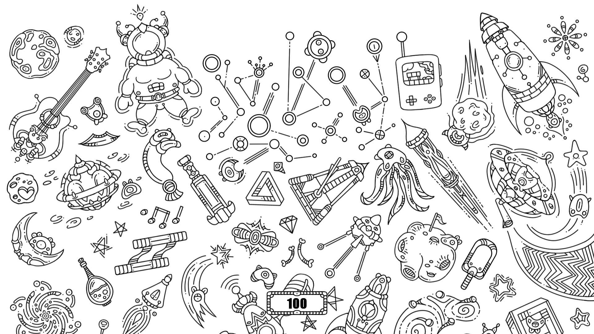 100 hidden aliens Screenshot 0