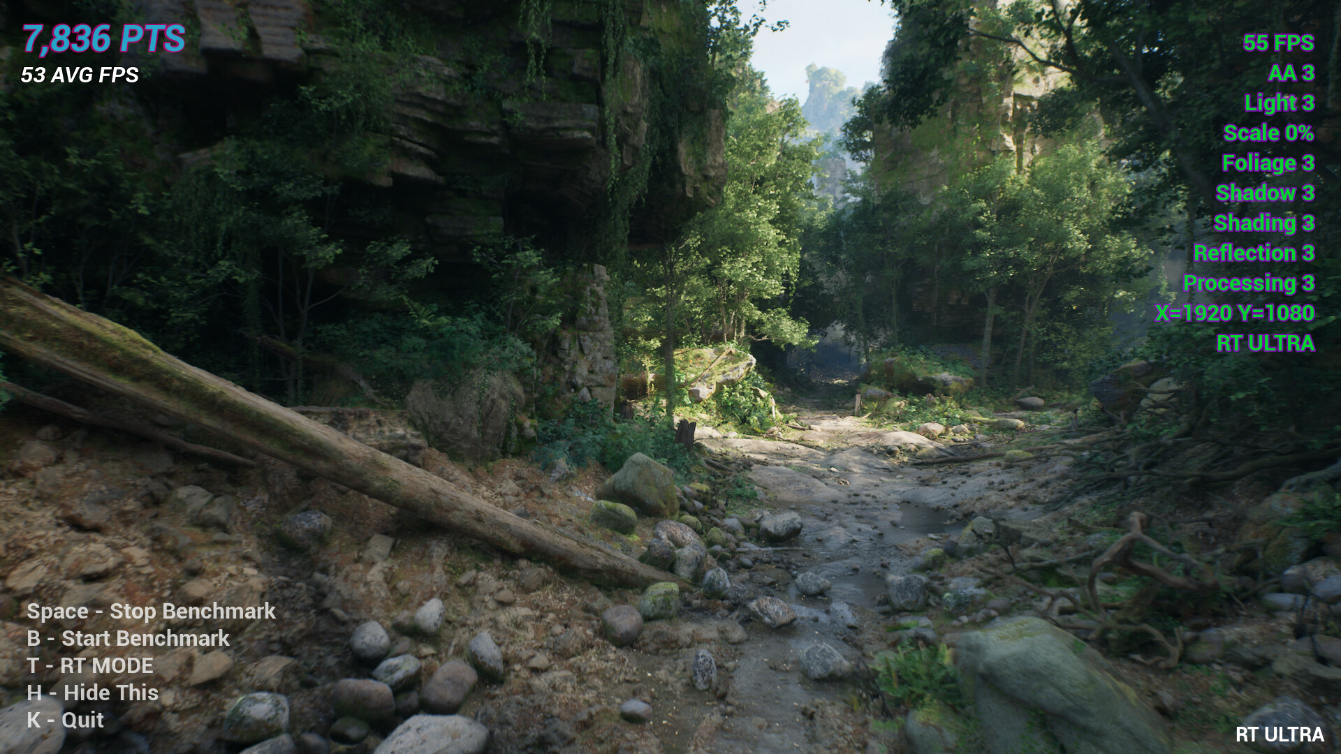 Electric Bench - Unreal Engine 5 Benchmark Screenshot 0