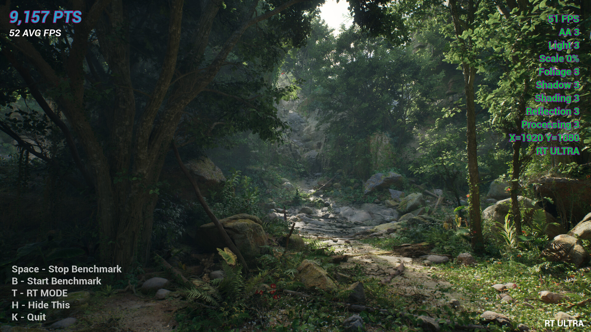 Electric Bench - Unreal Engine 5 Benchmark Screenshot 1