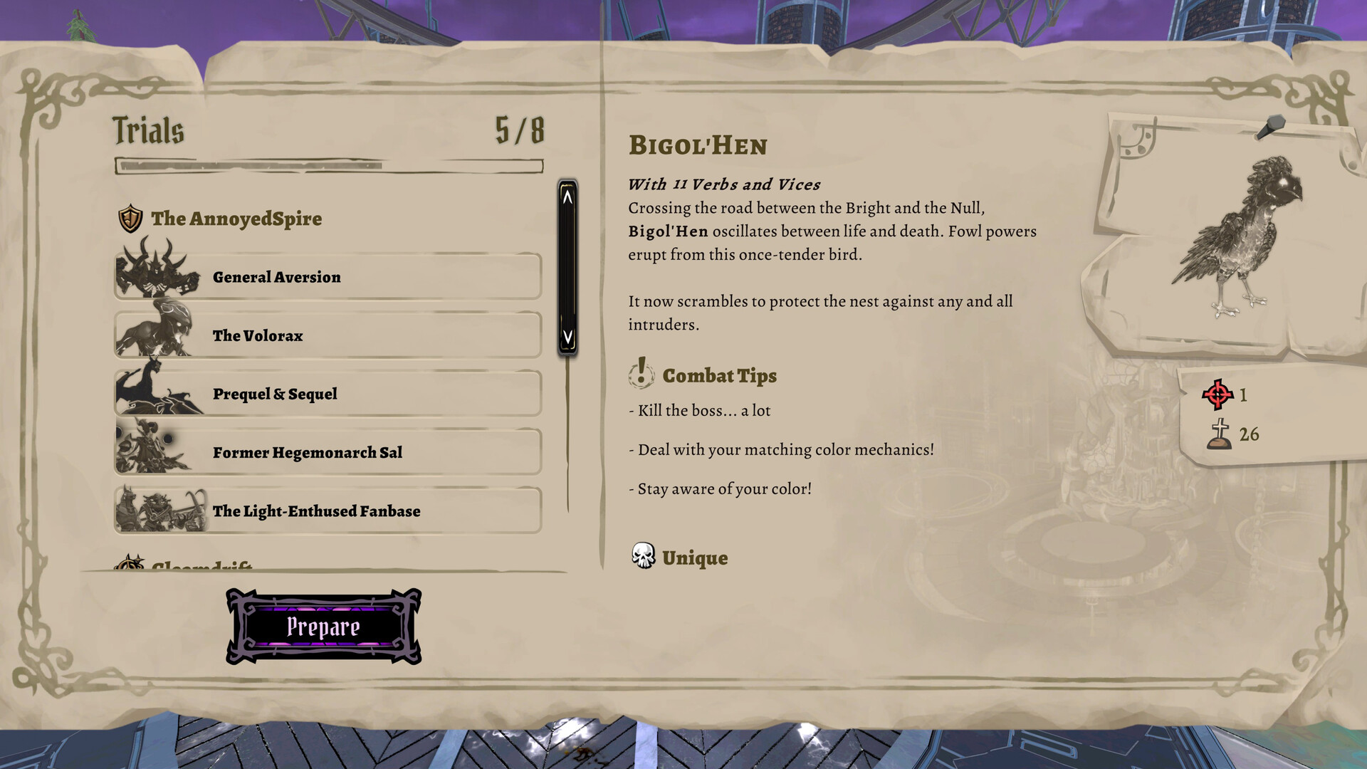 Vellum: Raid Night Study Hall Screenshot 4