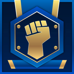 Riot completed icon