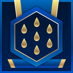 Heavy rain completed icon