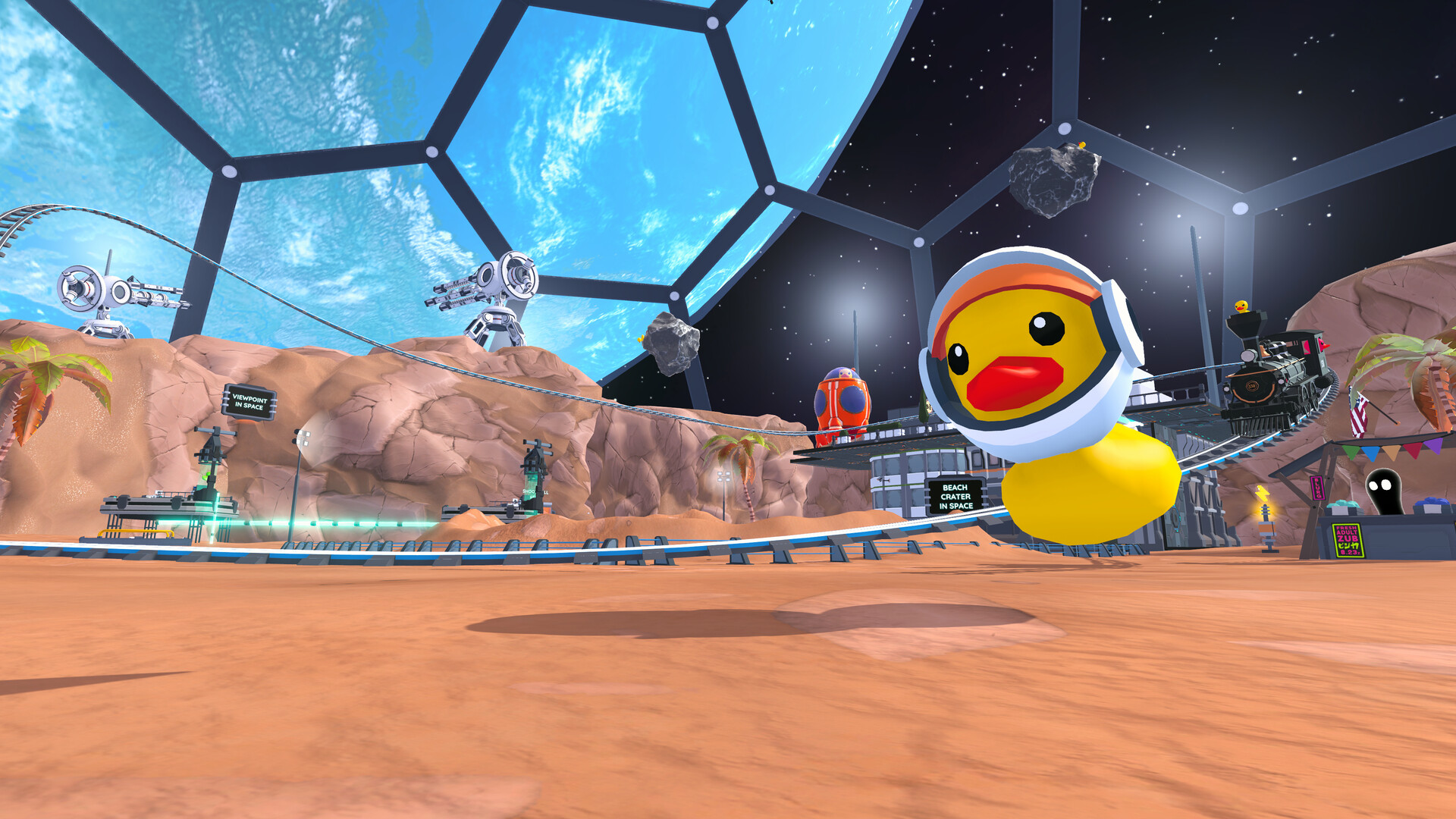 Find 100 Ducks and Blast Them...IN SPACE!!! Screenshot 9